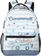 Sanrio Cinnamoroll Roadtrip Backpack Bag Blue Back To School Kawaii Travel picture