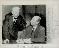 1950 Press Photo President Truman & Atomic Energy acting chairman Sumner T. Pike picture
