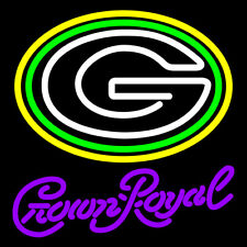 Crown Royal Green Bay Packers Neon Sign 20