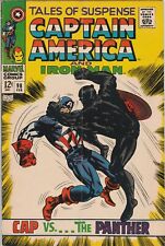 Tales of Suspense #98 VG Marvel Comics February 1968 Cpt. America Vs Blk Panther picture