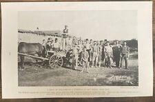 Book Clipping Photo Turkish Villagers Asia Minor Near Troy 1915 History picture
