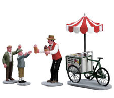 Lemax  Gelato Cart -4 Piece  Set Holiday Village  Carnival Train Accent picture