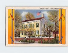 Postcard Abraham Lincoln's Home, Springfield, Illinois picture