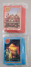 1981 + 1982 K.F. Byrnes Fire Department Sealed 2 Complete 22 Card Sets picture