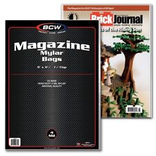 BCW Magazine Bags & BCW Magazine Boards (10 SINGLE BAGS & 10 BOARDS COMBO) picture
