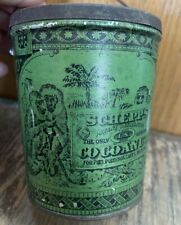 Antique Vintage Country Store Schepp’s Cocoanut Bail Handle Tin  picture