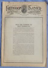 North Yakima 1917 Freeman's Farmer Magazine Vol. 71 No. 3 First Issue New Owners picture