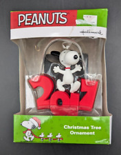 Hallmark Peanuts Gang Joyful SNOOPY 2017 Christmas Ornament NEW In Box picture