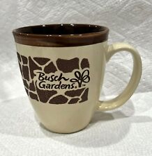 Busch Gardens Giraffe Pattern Brown And Beige Coffee Mug picture