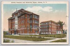 Child's Hospital & Maternity Home Albany New York Postcard picture