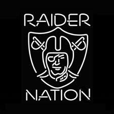 CoCo Las Vegas Raiders Raider Nation Beer Neon Sign Light 24