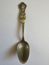 1904 St. Louis Exposition - Palace Of Machiney Souvenir Spoon - U.S. Silver Co picture