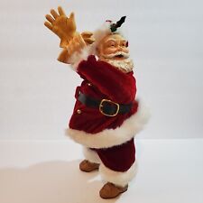 Vintage Hallmark Santa Twas The Night Before Christmas Figurine 10 Inches Tall picture