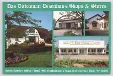 Middlebury Indiana~Das Dutchman Essenhaus Shops & Stores~Continental Postcard picture