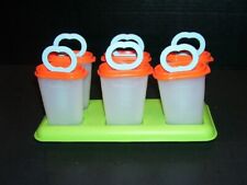 Bright colors Set of 6 Tupperware Ice Tups Popsicle Maker Set ~ Summer Fun picture