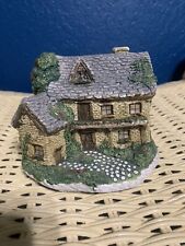 VINTAGE MESMERIZING COUNTRY COTTAGE BY RON GORDON THAT LIGHTS UP 1986 picture