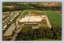 Dover DE-Delaware, Aerial Dover High School, Antique, Vintage Souvenir Postcard picture