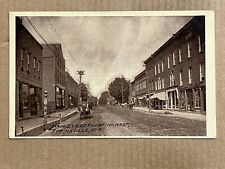 Postcard Springville NY New York Main Street Vintage PC picture