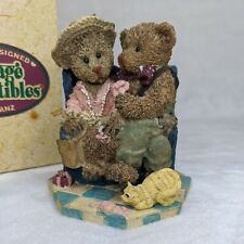 FIRST LOVE - Cottage Collectibles by Ganz Bear Figurine 1995 Vintage w/ Box picture