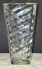 Vintage Mikasa Crystal Tapered Vase in Box picture