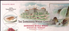 c1915 The Shredded Wheat Co NIAGARA FALLS NY Color Illustrated Letterhead picture