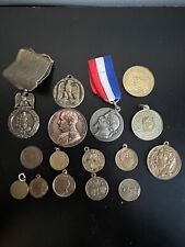 Original & Old French Napoleonic Wars medals Collection 1st & 2nd Empire. Nice picture