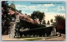 VTG Postcard - Fort Tryon, Washington Heights, New York City, New York NY Unpost picture
