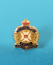 Queensland Australia State Police Mini Badge Pin Legacy Scheme Hallmark picture