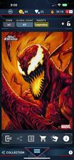 TOPPS MARVEL COLLECT CHROME 24 ORIGINAL ART SKETCH 75CC LEGENDARY CARNAGE 🔥 picture