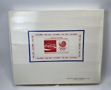1988 Coca-Cola Official Olympic International Flag Pin Set Seoul Korea W/ Box picture