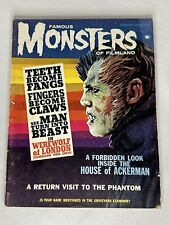Original August 1963 No # 24 FAMOUS MONSTERS OF FILMLAND Magazine - Readers Copy picture