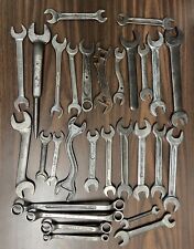 Lot 29 Antique Vintage Tractor Machine Wrenches J.H. Williams Craftsman Billings picture