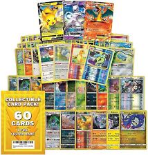Pokemon TCG 60ct Pack Trading Card Game 3 Foil 1 Ultra Rare Assortment picture