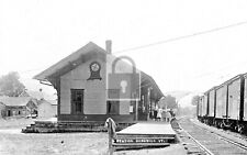 Railroad Train Station Depot Hardwick Vermont VT Reprint Postcard picture