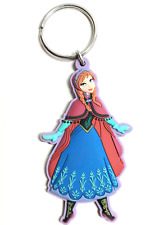 Disney Frozen Anna Keychain Soft Plastic 4.5