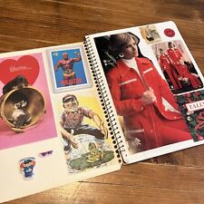 Vintage Garfield Notebook Scrapbook Full Ephemera Ads Postcards Stickers 60s-90’ picture