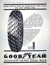 1931 Goodyear Tires Print Ad Heavy Duty Goodyear Means Good Wear 12
