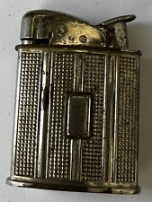 Vintage 1950s EVANS Silver Chrome Cigarette Pocket Lighter Made In USA picture