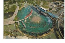 Vintage Postcard Disneyland Panoramic view Tomorrowland monorail autopia sub picture