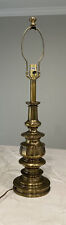 Vintage Stiffel Heavy Brass Table Lamp 29.5