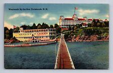 Wentworth By The Sea Hotel Dock Portsmouth New Hampshire Postcard picture