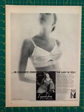 1957 Vintage Exquisite Form Brassieres Bras X Appeal Undergarments Print Ad I1 picture