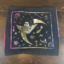 Vintage 1970's Pillow Cover Psychedelic Astrology Tye Dye picture