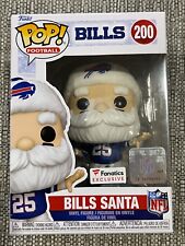 Funko pop NFL Buffalo Bills Santa #200 fanatics exclusive W/PROTECTOR picture