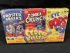 WAX EYE CEREAL KILLERS SEALED 3 BOX SET LIKE GARBAGE PAIL KIDS WACKY PACKAGES picture