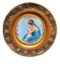 Decorative plate Mother of God with the Child souvenir plate icon gift plate ico picture