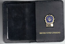 Police-Style-Detective's Friend Cut-Out Letters Mini Pin Book Wallet picture