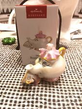 HALLMARK A MOTHER'S LOVE 2023 DISNEY BEAUTY AND THE BEAST ORNAMENTS MRS POTTS picture