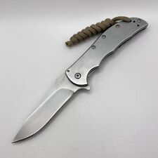 Kershaw Volt SS 3655 Stainless Silver Pocket Knife - Great condition picture