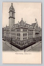 Postcard Federal Building in Buffalo New York NY, Antique C2 picture